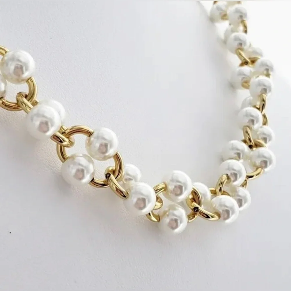 NWT Kate Spade Authentic New York White Multi Nouveau Pearls Necklace